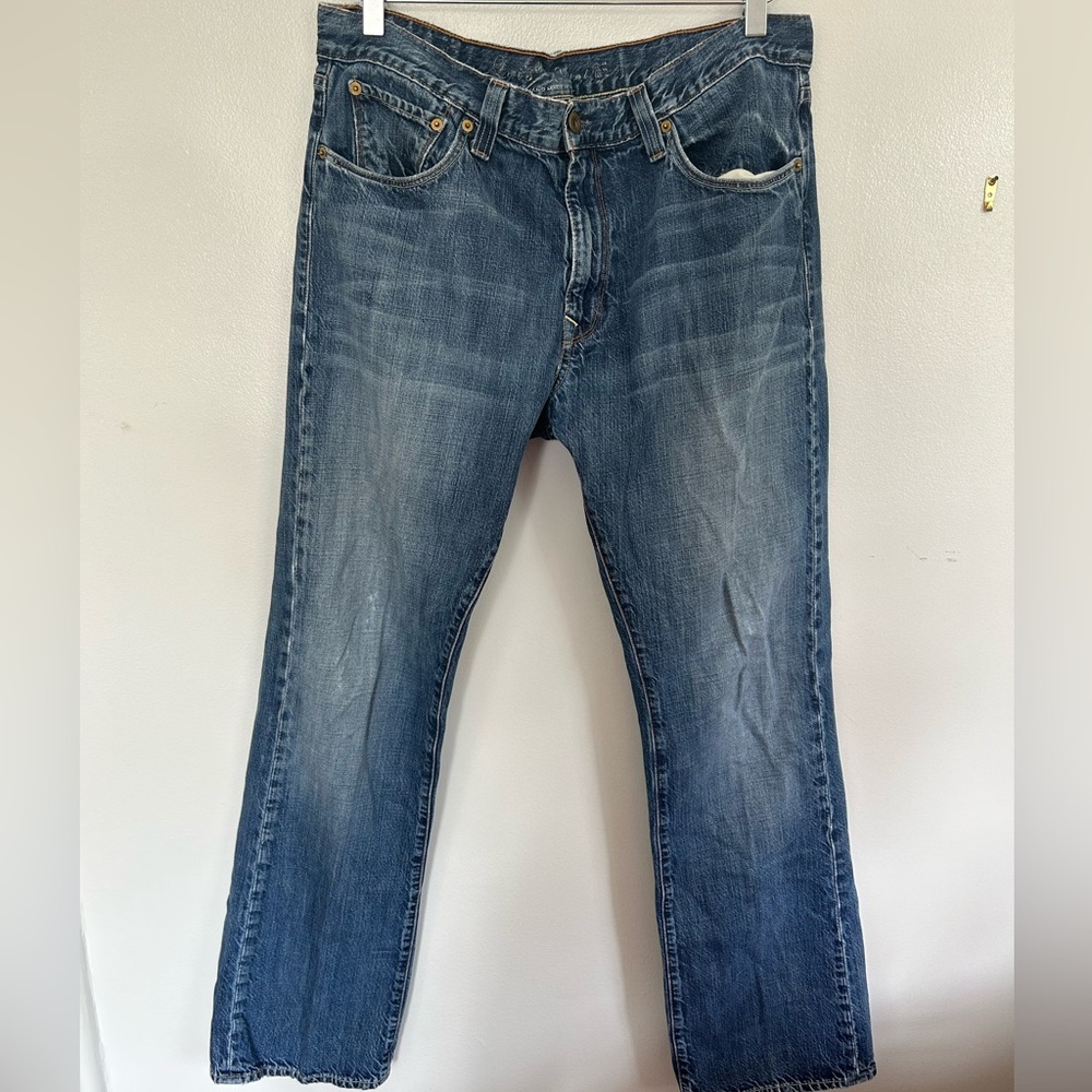 Authentic Vintage Levi’s BLANK BIG E TAB Hesher Boot Cut Size 36x36